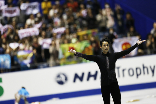 NHK杯で自己最高得点を記録して優勝した高橋大輔