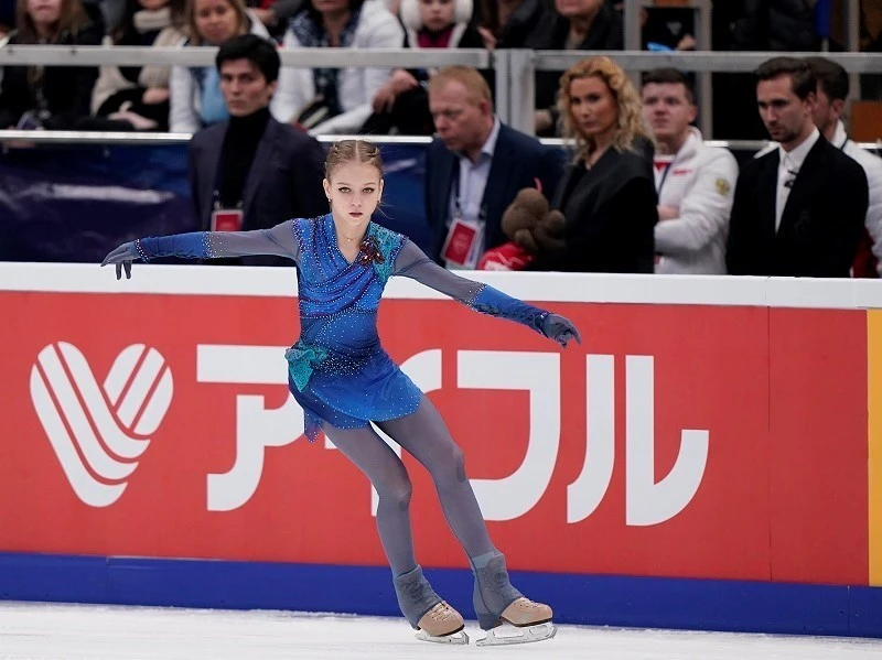 五輪女王 ザギトワも必死 吹き荒れるロシア３人娘の新風 フィギュア 集英社のスポーツ総合雑誌 スポルティーバ 公式サイト Web Sportiva