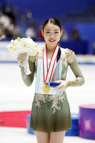 昨年12月の全日本選手権で初優勝を飾った紀平梨花