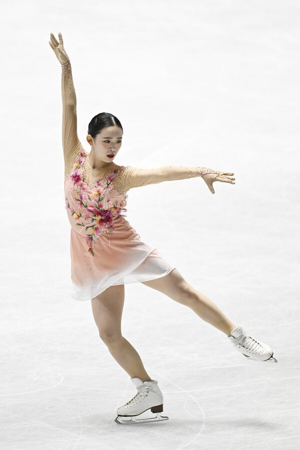 NHK杯で総合３位に入り、GPシリーズ初表彰台に乗った青木祐奈