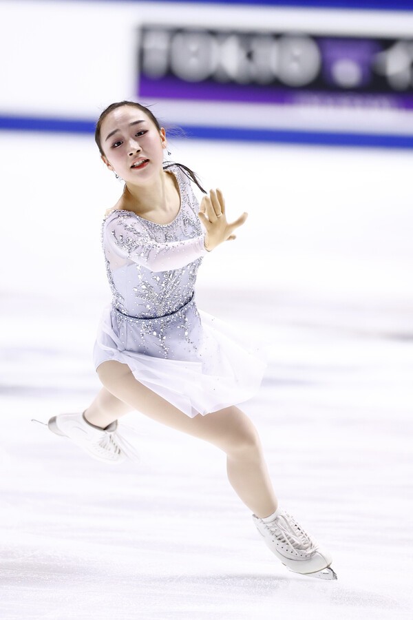 全日本選手権で総合５位に入った松生理乃