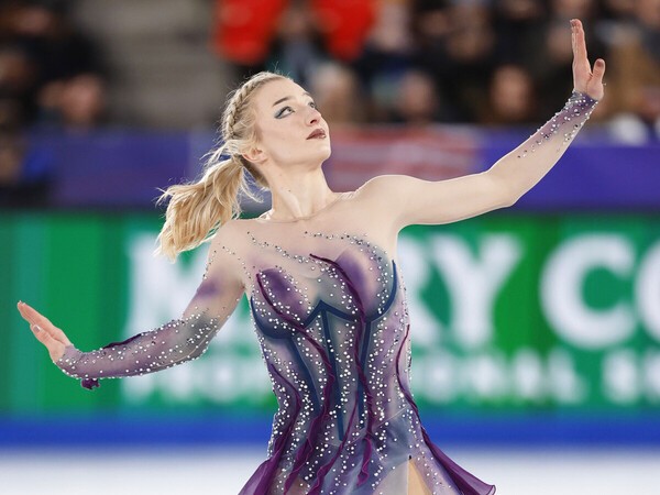苦難と闘いながら今季大躍進を見せているアンバー・グレン photo by Kyodo News