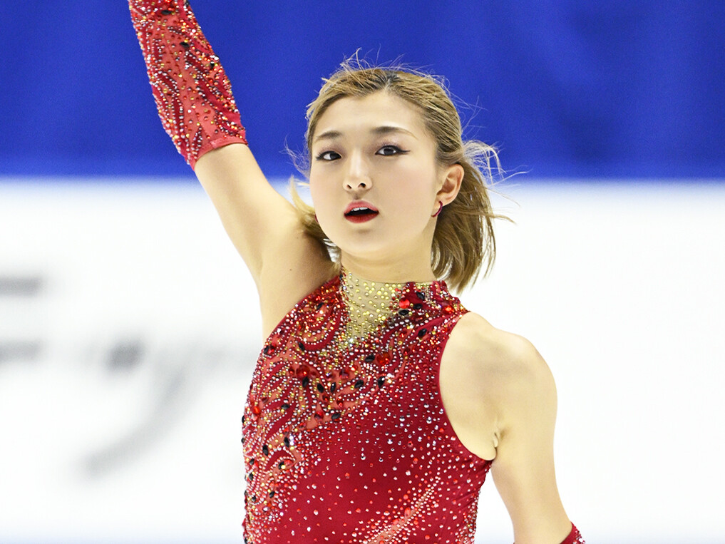 坂本花織の武器は爆速のスケーティング　全日本直前の逆境を乗り越えて積極的なトライが奏功