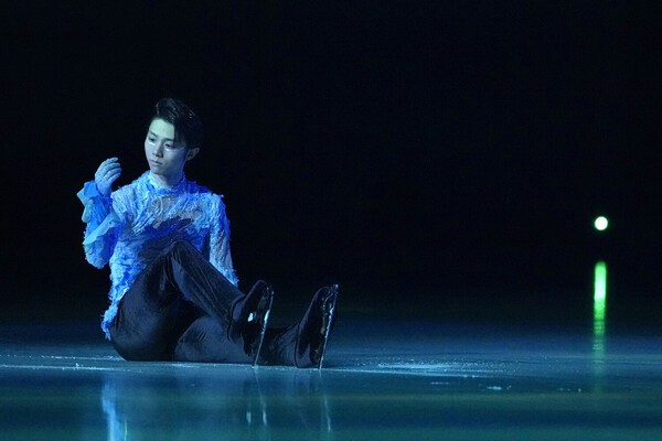 ３都市７公演の単独ツアーを終えた羽生結弦 photo by Echoes of Life Official