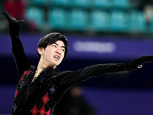 四大陸選手権で総合５位に終わった壷井達也 photo by Raniero Corbelletti／AFLO