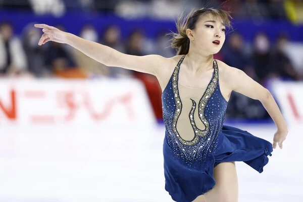 『ドリーム・オン・アイス』で新プログラムを披露した坂本花織