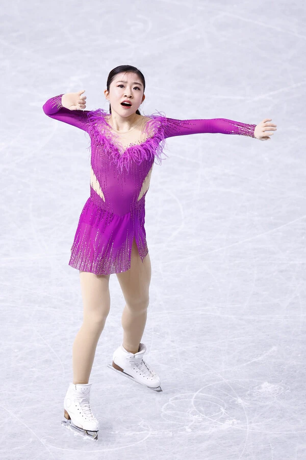 GPファイナルで総合５位に終わった千葉百音