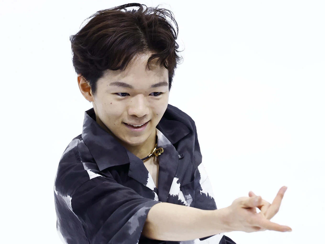 鍵山優真「五輪で目指すは金メダル」大技・４回転フリップ入りの新曲をノーミス
