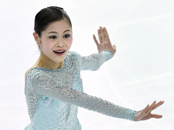 2016年GPファイナルで２位に入った宮原知子photo by Kyodo News