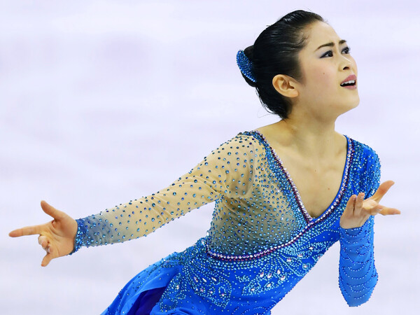 2018年平昌五輪でノーミスの演技を見せ４位に入った宮原知子 photo by Kyodo News