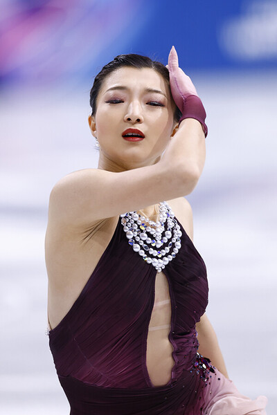 ミラノ五輪フィギュアスケート女子シングルに挑む坂本花織 photo by Sunao Noto / JMPA