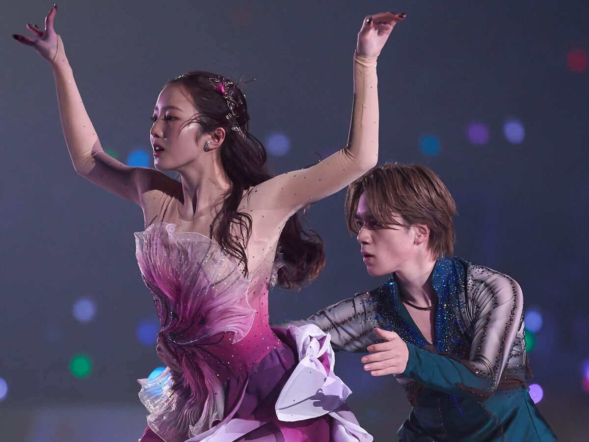 宇野昌磨は本田真凜と「レベルアップしたかった」 アイスダンス新曲を『Ice Brave』最終章で披露