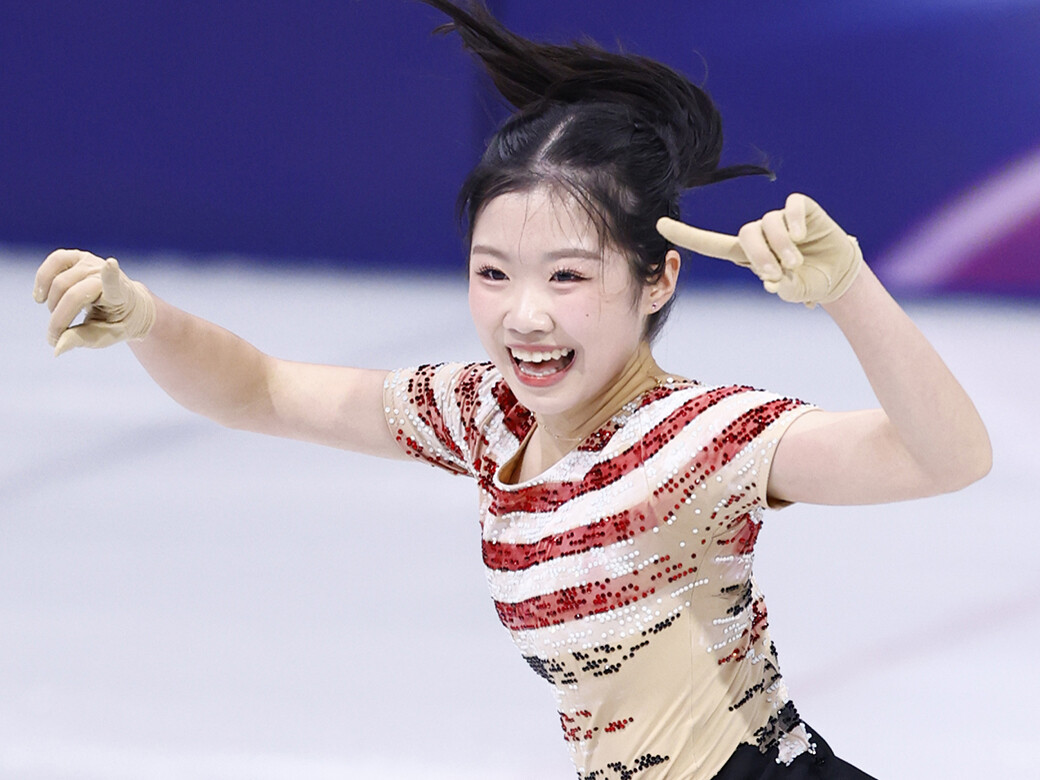 【ミラノ五輪】中井亜美、17歳のセンセーション「最後の瞬間まで楽しみたい」坂本花織ら抑え首位発進