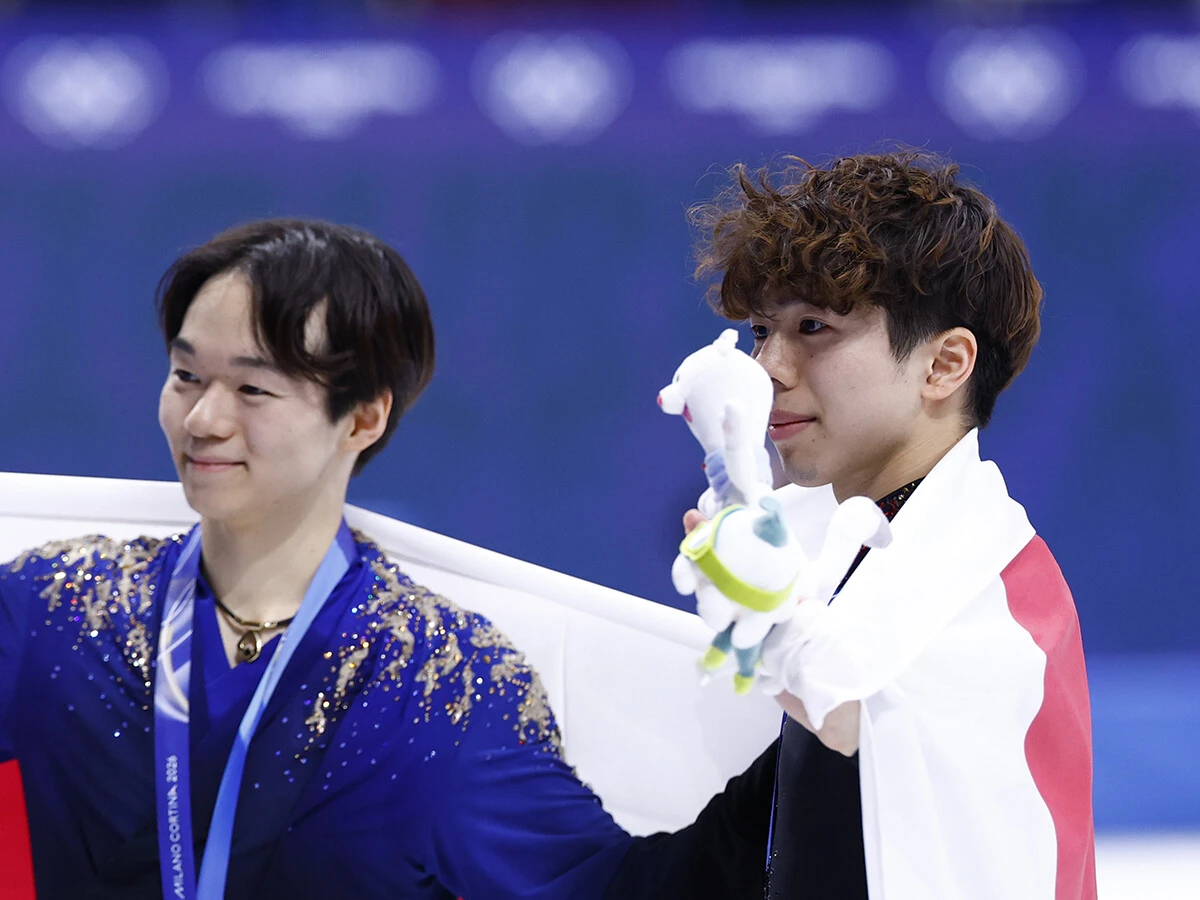 【ミラノ五輪】鍵山優真、佐藤駿の武器に 宇野昌磨から引き継がれた「共闘のスピリット」