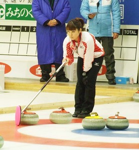 今年２月の日本選手権を制した中部電力の主将・市川美余。