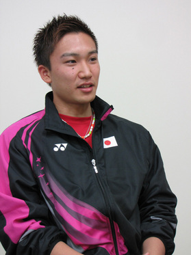 2020年東京五輪に向けて、まずは２年後のリオ五輪出場を目指すと語った桃田賢斗