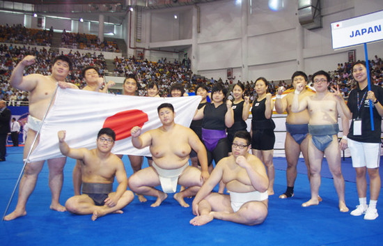 世界相撲選手権で奮闘した日本代表メンバー