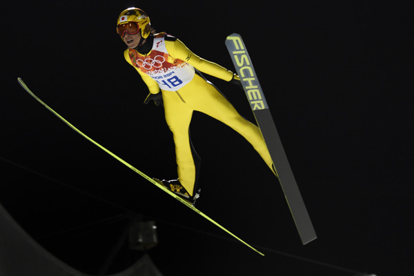 スキージャンプ男子で２つのメダルを獲得した葛西photo by JMPA
