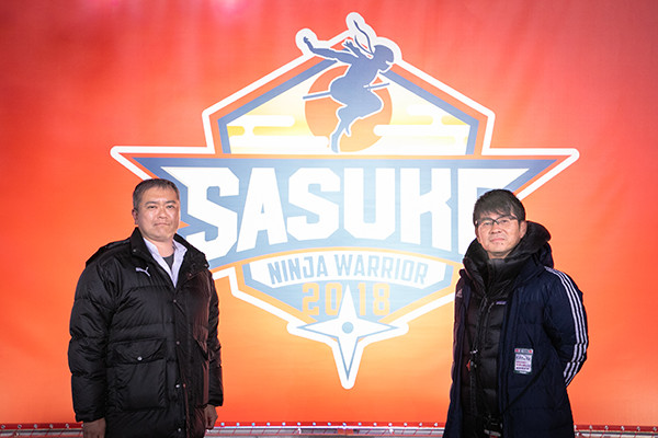 番組プロデューサー村口太郎（左）と、番組総合演出の乾雅人（右）