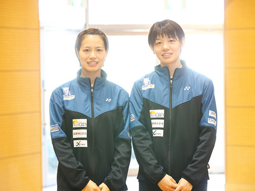 東京五輪での活躍を目指す、福島由紀（左）、廣田彩花ペアをインタビュー