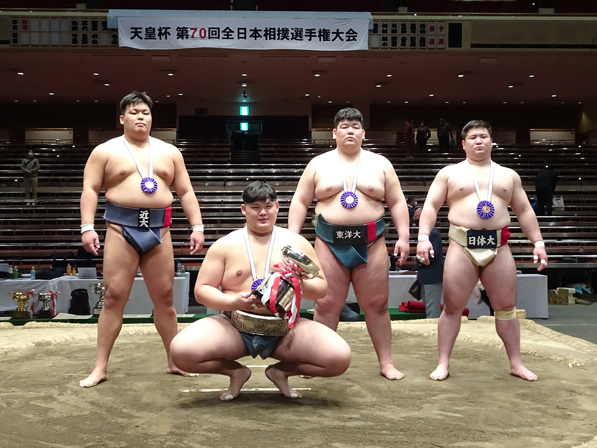将来の横綱候補がズラリ。アマチュア横綱OB・御嶽海が見た全日本相撲選手権
