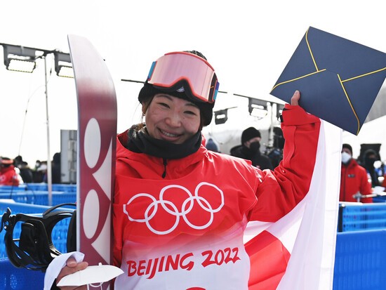 ハーフパイプ日本女子で初めてメダルを獲得した冨田せな