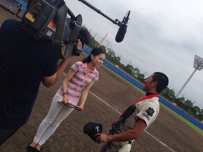 高校野球を取材しはじめた頃のヒロドさん（写真提供：ご本人）