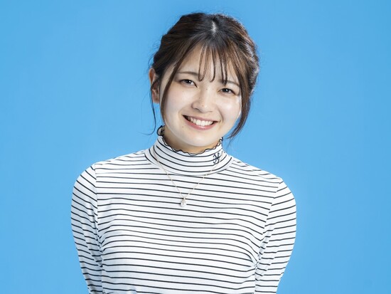 ボートレースを見て血が騒いだという福留光帆　photo by Hirose Hisaya