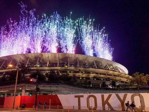 東京大会では、オリンピックの意義をさまざまな局面から問われた　photo by getty images
