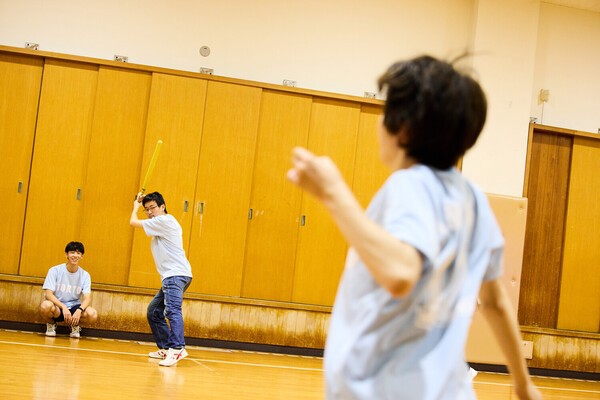 それぞれの持ち味を活かしながらプレーを楽しむ