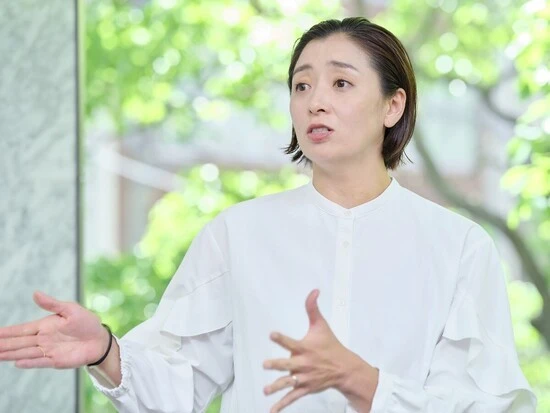 現役時代の経験を語る伊藤さん　photo by Noto Sunao（a presto）