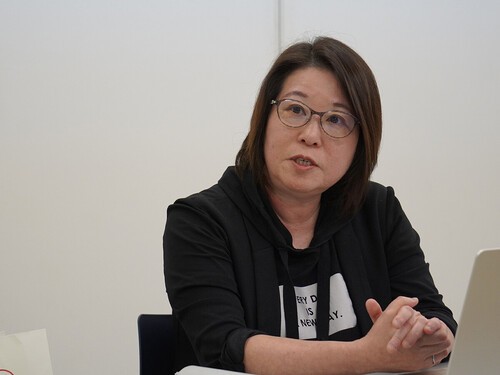 日本のスポーツ界に課題は残るものの、少しずつ変化も見られるという來田氏　photo by sportiva