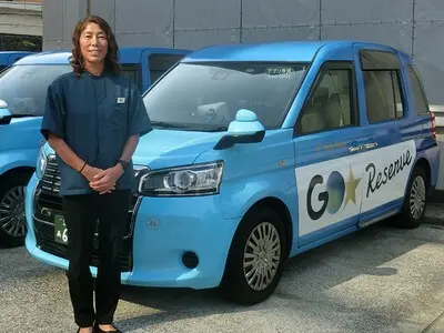 2023年６月からタクシーアプリ『GO』のドライバーとして働く庭田清美さん