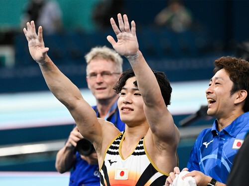 20歳の岡が五輪王者となったことは、橋本にも好影響を与えるだろう　photo by JMPA