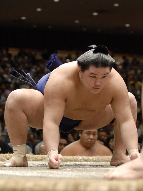 息長く、粘り強い相撲人生を歩んだ豪栄道　Photo by Jiji Press