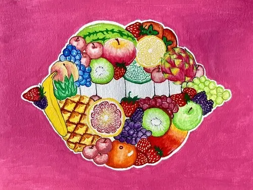 この筆力！　イラストを描くのも好きだという　写真／本人提供