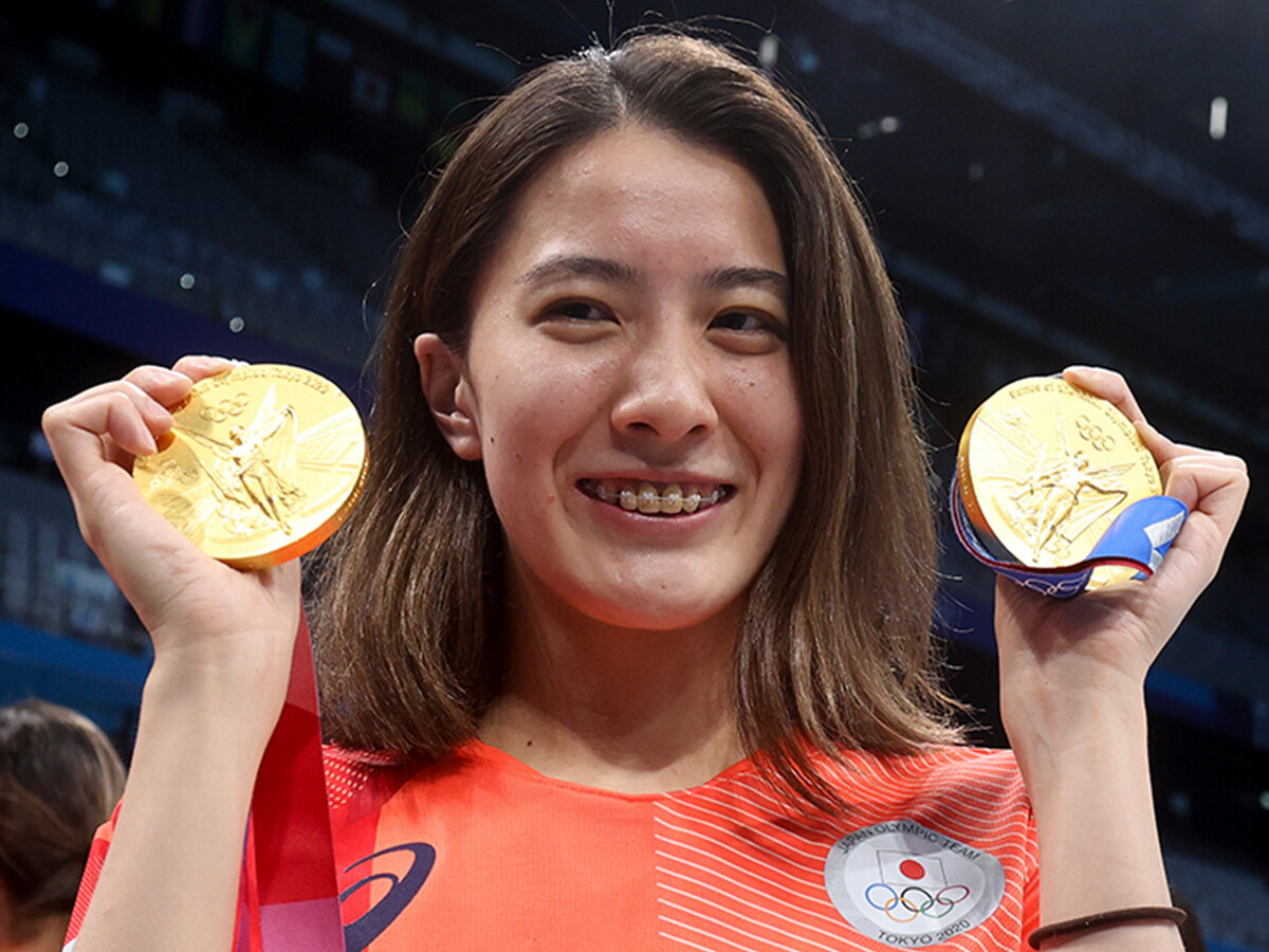 大橋悠衣が２冠を達成した東京オリンピックの舞台裏　日本女子として史上初の快挙に「実感がない」