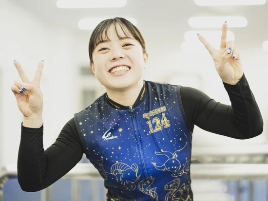 変顔も得意だという熊谷　photo by Gunki Hiroshi