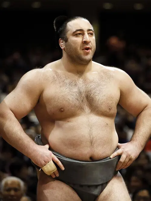 時間をかけて幕内初優勝、大関昇進を果たしたジョージア出身の栃ノ心　photo by Kyodo News