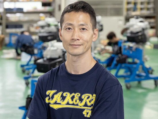 公認会計士からボートレーサーに転向した渡邉雄朗　photo by Ishikawa Takao