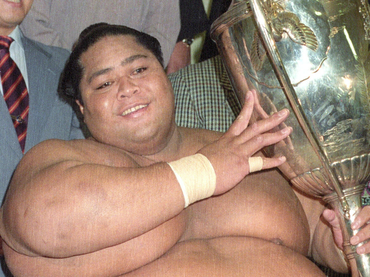 【平成の名力士列伝：小錦】土俵を席巻したケタ外れのパワー 頭の回転の早い陽気な性格も人気に 外国出身力士初の大関