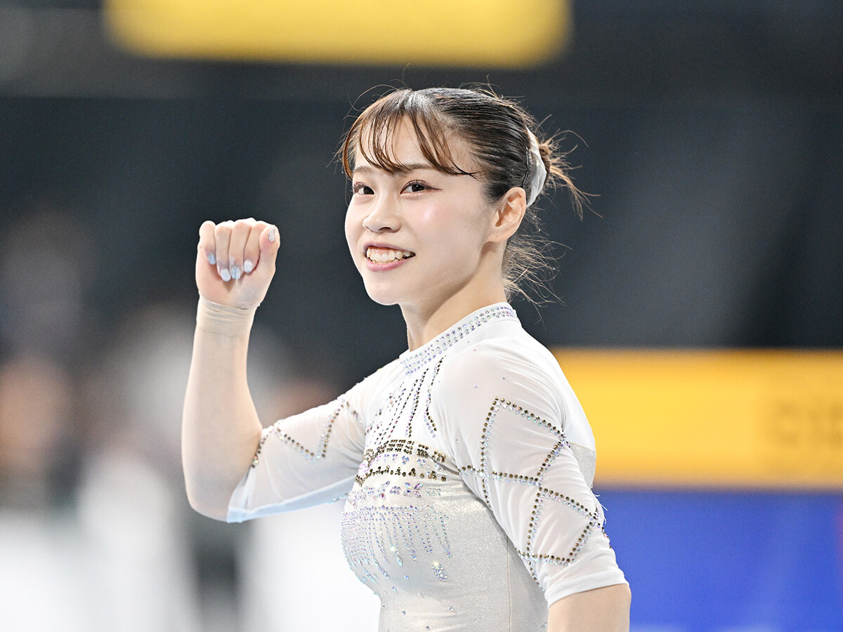 【体操女子】杉原愛子が語る10年ぶりのNHK杯優勝の意義「休む勇気も大切、ということを伝える意味にもつながったのかな」