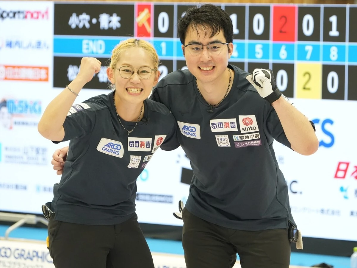 【カーリング】ミックスダブルスの五輪初出場なるか　日本代表となった小穴・青木の武器と勝負勘