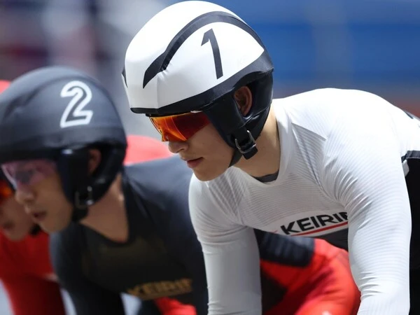 競輪界では若手をけん引する存在の太田　photo by Takahashi Manabu