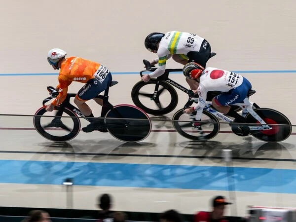 太田は先の世界選手権の男子ケイリンで４位となった（写真右端）