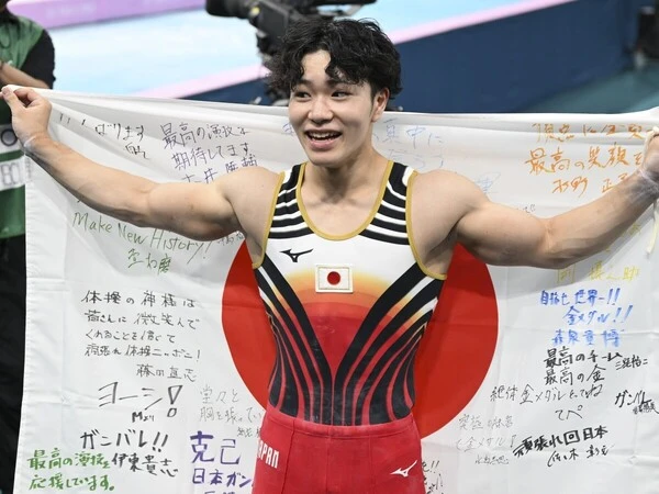 パリオリンピックでは圧倒的なパフォーマンスで世界中の目をくぎ付けにした岡　photo by JMPA