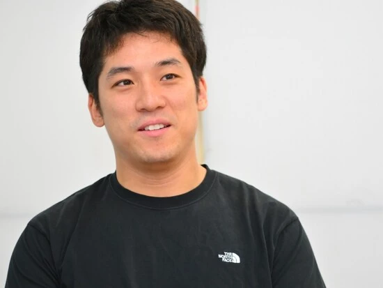 終始穏やかな表情で語る姿が印象的　　photo by Torao Kishiku