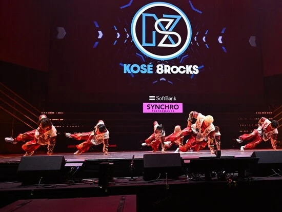KOSÉ 8ROCKSのシンクロ。ブレイキンでシンクロに挑戦し、新たな魅力を引き出している　©D.LEAGUE 25-26