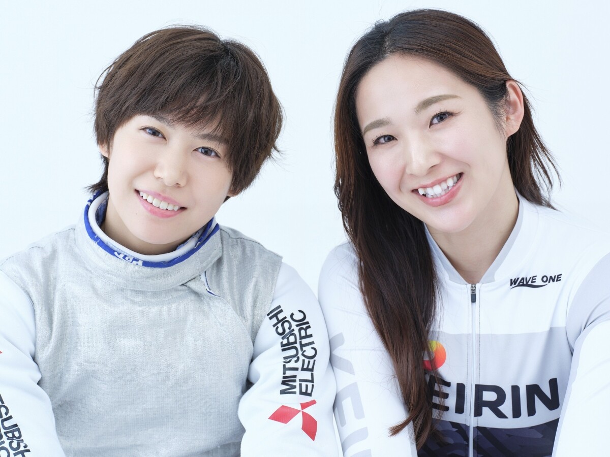フェンシング宮脇花綸×ガールズケイリン鈴木奈央　互いの競技の紹介では「動物園みたいに叫んでます」「魂が抜けそうなくらい走ってます」（笑）