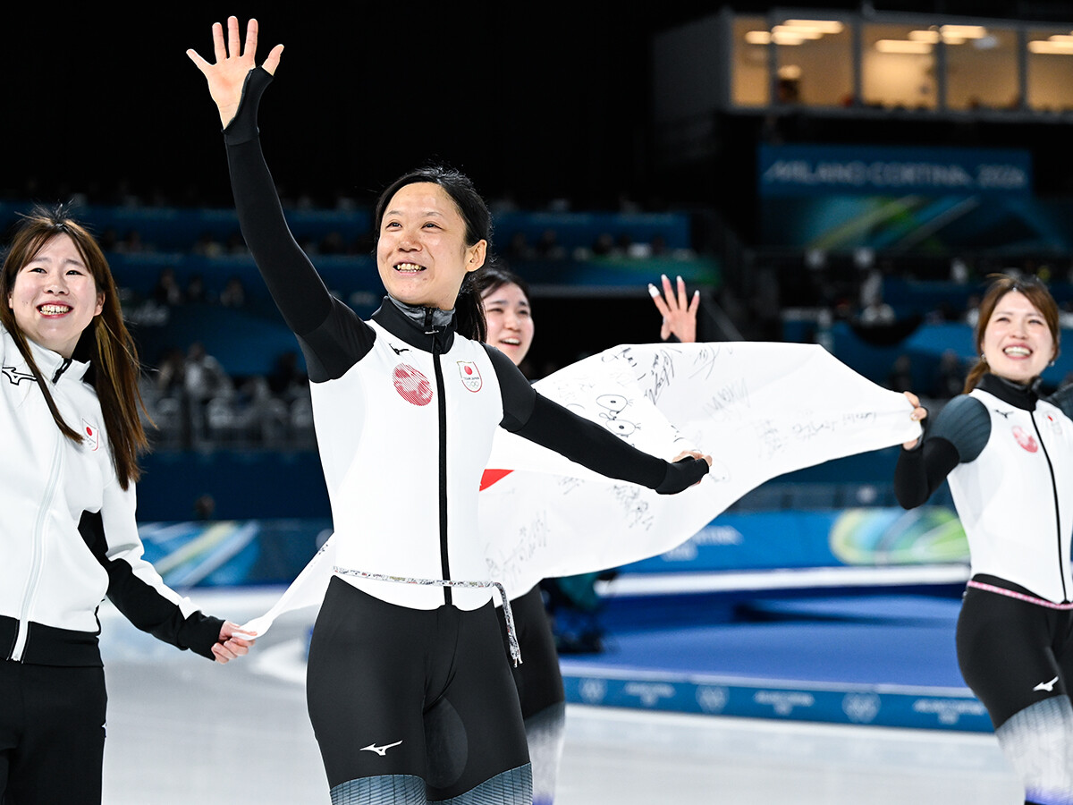 【ミラノオリンピック】女子チームパシュートに銅メダルをもたらした髙木美帆と佐藤綾乃の絆「安心してうしろを任せられた」「かけがえのない存在」